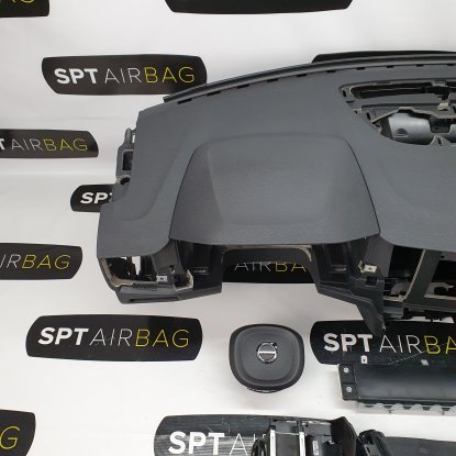 V90 CONSOLE DASHBOARD AIRBAG KIT SEAT BELTS 2