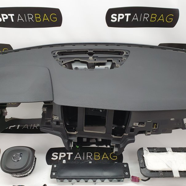 V90 CONSOLE DASHBOARD AIRBAG KIT SEAT BELTS