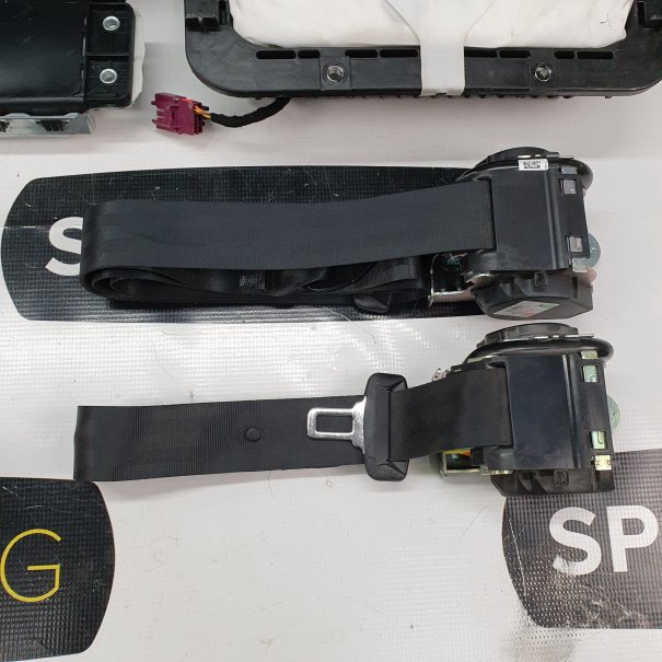 V90 CONSOLE DASHBOARD AIRBAG KIT SEAT BELTS