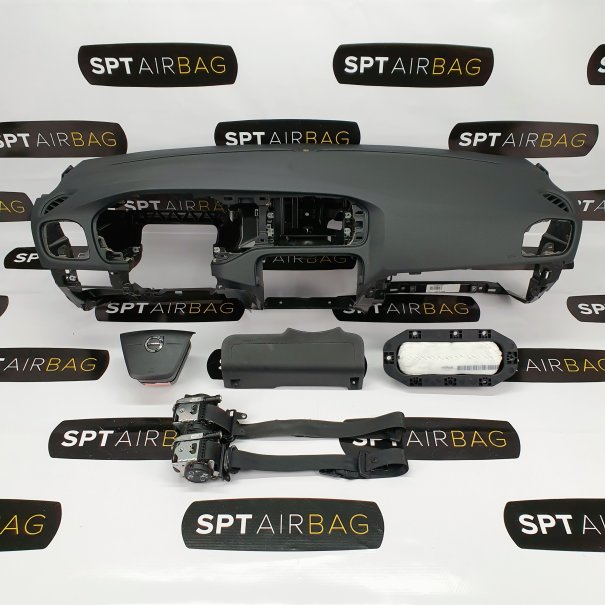 V40 LIFT CONSOLE ARMATURENBRETT AIRBAG KIT SICHERHEITSGURTE