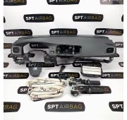 V60 CONSOLA DASHBOARD AIRBAG KIT SET BELTS CURTAINS
