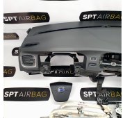 V60 CRUSCOTTO AIRBAG SET CINTURE DI SICUREZZA AIRBAG DA TETTO