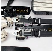 V60 CRUSCOTTO AIRBAG SET CINTURE DI SICUREZZA AIRBAG DA TETTO