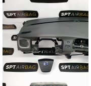 V60 KONSOLE ARMATURENBRETT AIRBAG