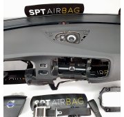 V60 TABLEAU DE BORD AIRBAG ENSEMBLE CEINTURES DE SÉCURITÉ RIDEAUX D'AIR