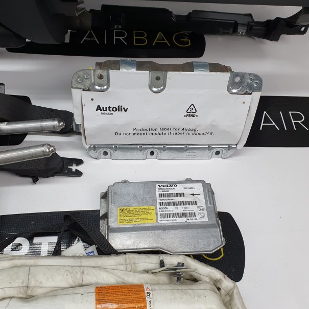 V70 LIFT CRUSCOTTO AIRBAG SET CINTURE DI...