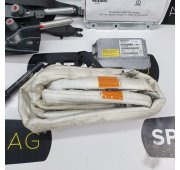 V70 LIFT CRUSCOTTO AIRBAG SET CINTURE DI SICUREZZA AIRBAG DA TETTO