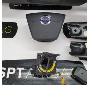 V70 LIFT CONSOLA DASHBOARD SPEAKER AIRBAG KIT SET BELTS CURTAINS