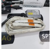 V70 LIFT CRUSCOTTO AIRBAG SET CINTURE DI SICUREZZA AIRBAG DA TETTO