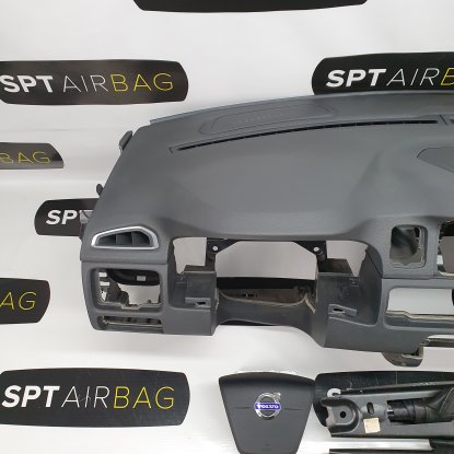 V70 LIFT CONSOLA DASHBOARD SPEAKER AIRBAG KIT SET BELTS 2