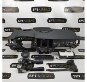 S90 V90 HEAD UP CONSOLE DASHBOARD AIRBAG SET VEILIGHEIDSRIEMEN