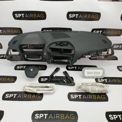 F20 F21 CRUSCOTTO AIRBAG SET PRETENSIONATORI AIRBAG DA TETTO ALTOPARLANTE CENTRALE