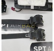 S90 V90 HEAD UP CONSOLE DASHBOARD AIRBAG SET VEILIGHEIDSRIEMEN