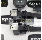 S90 V90 HEAD UP CONSOLE DASHBOARD AIRBAG SET VEILIGHEIDSRIEMEN