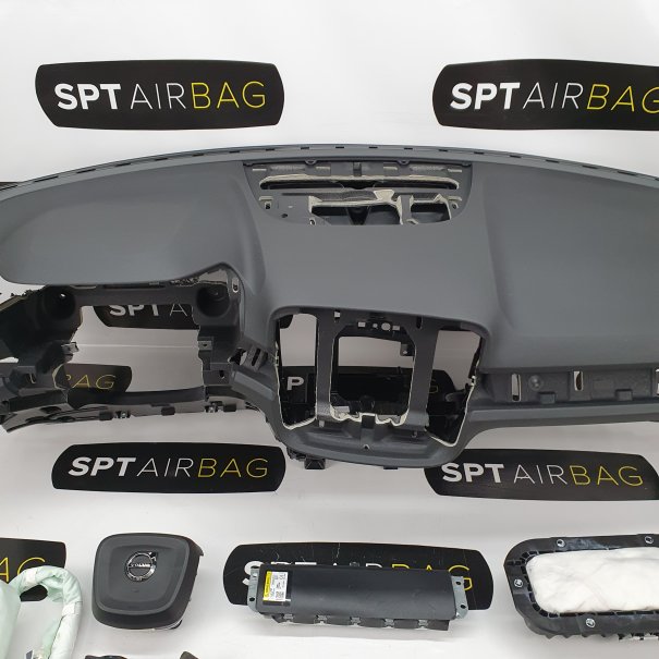 XC40 CONSOLA DASHBOARD AIRBAG KIT SET BELTS...
