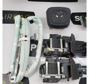 XC40 ARMATURENBRETT AIRBAG KIT SICHERHEITSGURTE LUFTVORHÄNGE