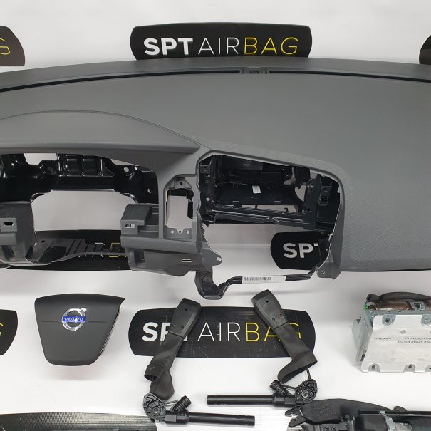 XC60 CONSOLA DASHBOARD AIRBAG KIT SET BELTS...