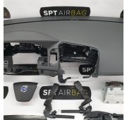 XC60 CONSOLA DASHBOARD AIRBAG KIT SET BELTS BELT TENISIONER