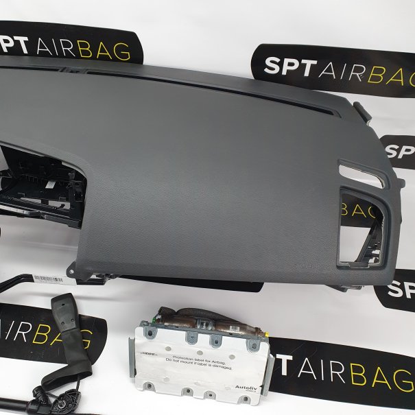 XC60 CONSOLA DASHBOARD AIRBAG KIT SET BELTS...