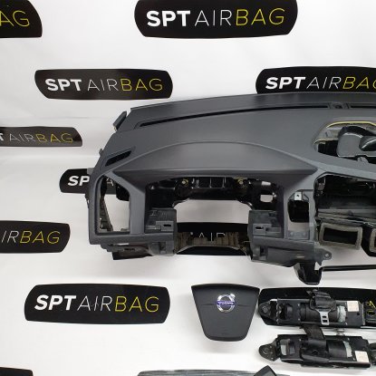 XC60 DASHBOARD AIRBAG SET VEILIGHEIDSRIEMEN CORTINAS DE AIRE 2