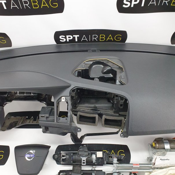 XC60 DASHBOARD AIRBAG SET VEILIGHEIDSRIEMEN...