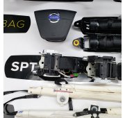 XC60 CONSOLA DASHBOARD AIRBAG KIT SET BELTS CURTAINS BELT TENISIONER