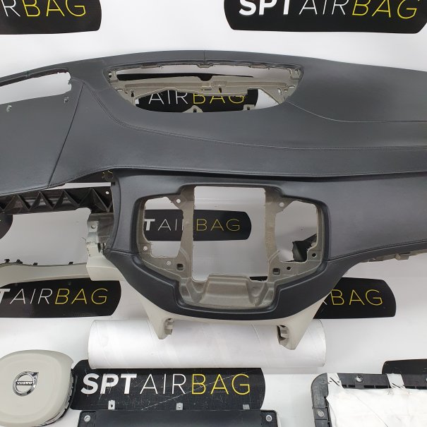 XC90 II CONSOLE CRUSCOTTO AIRBAG SET CINTURE DI...