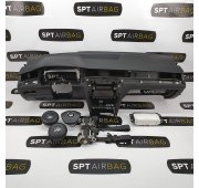 VW PASSAT B8 DASHBOARD AIRBAG KIT SET BELTS