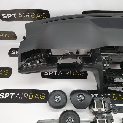VW PASSAT B8 ARMATURENBRETT AIRBAG KIT SICHERHEITSGURTE 2