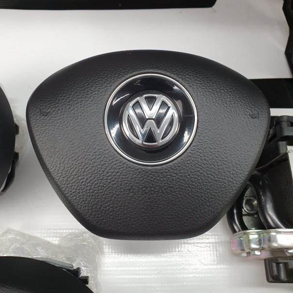 VW PASSAT B8 DASHBOARD AIRBAG KIT SET BELTS