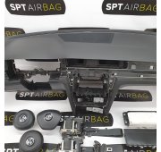 VW PASSAT B8 DASHBOARD AIRBAG KIT SET BELTS