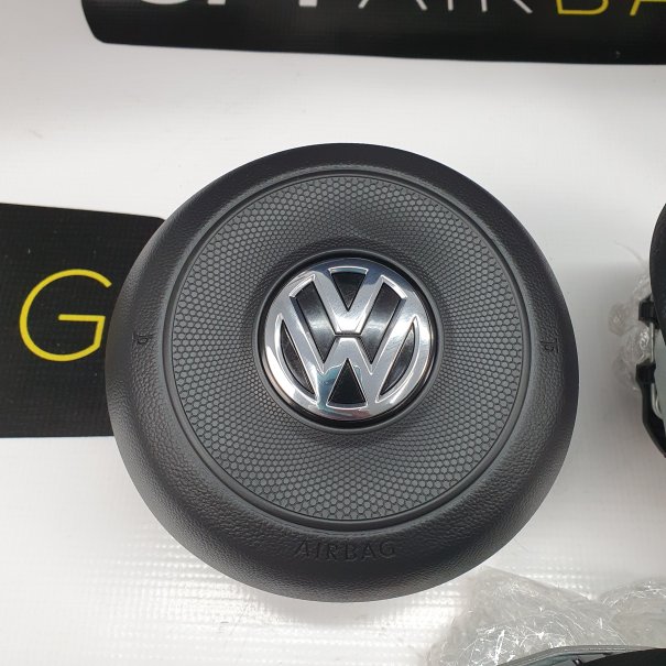VW PASSAT B8 CRUSCOTTO AIRBAG SET CINTURE DI...