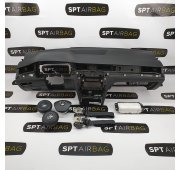 VW PASSAT B8 DASHBOARD AIRBAG KIT SET BELTS