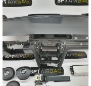 VW PASSAT B8 CRUSCOTTO AIRBAG SET CINTURE DI SICUREZZA