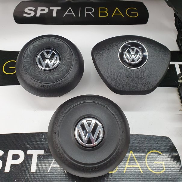 VW PASSAT B8 CRUSCOTTO AIRBAG SET CINTURE DI...
