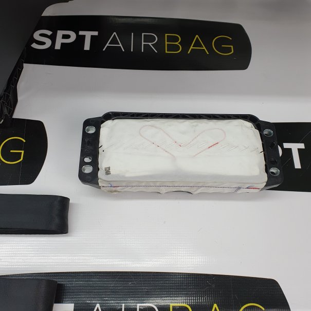 VW PASSAT B8 CRUSCOTTO AIRBAG SET CINTURE DI...