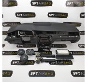 VW PASSAT B8 CRUSCOTTO AIRBAG SET CINTURE DI SICUREZZA