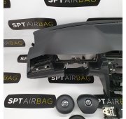 VW PASSAT B8 DASHBOARD AIRBAG KIT SET BELTS
