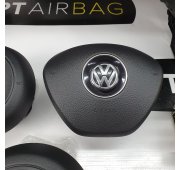 VW PASSAT B8 DASHBOARD AIRBAG KIT SET BELTS