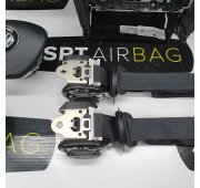 VW PASSAT B8 DASHBOARD AIRBAG KIT SET BELTS