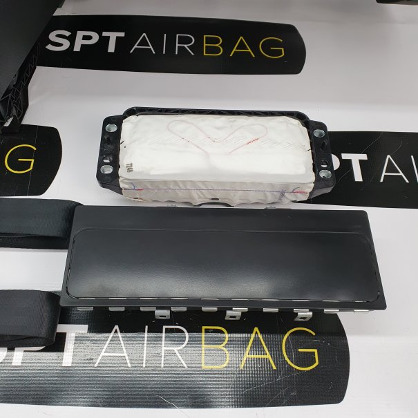 VW PASSAT B8 CRUSCOTTO AIRBAG SET CINTURE DI...