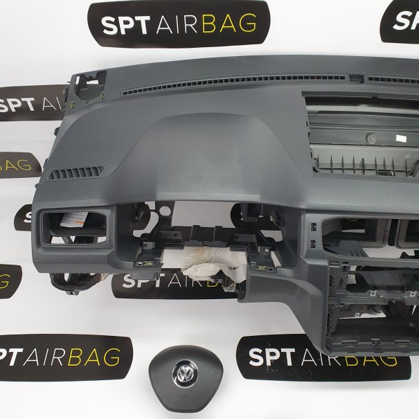 CADDY 2K5 DASHBOARD AIRBAG KIT SET BELTS