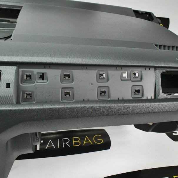 CADDY 2K5 DASHBOARD AIRBAG KIT SET BELTS