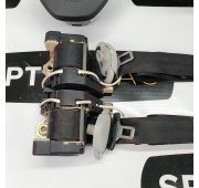 CADDY 2K5 DASHBOARD AIRBAG KIT SET BELTS