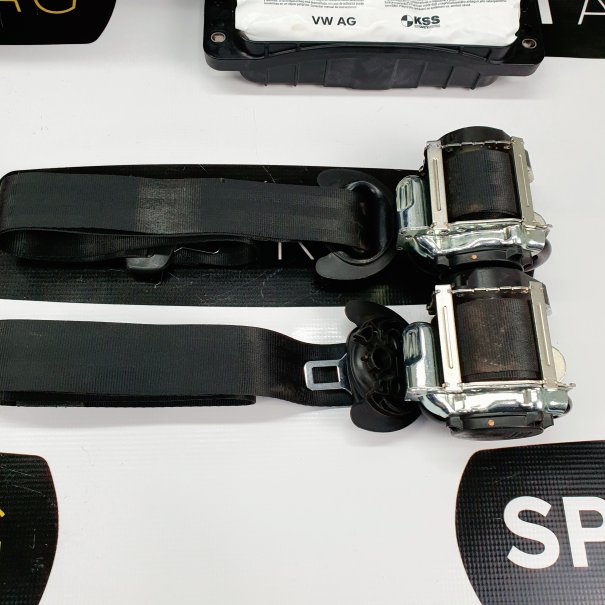 CADDY 2K5 DASHBOARD AIRBAG KIT SET BELTS