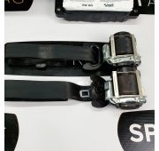 CADDY 2K5 DASHBOARD AIRBAG KIT SET BELTS