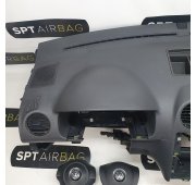 CADDY 2K5 DASHBOARD AIRBAG KIT SET BELTS