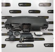 GOLF VI 6 CRUSCOTTO AIRBAG SET CINTURE DI SICUREZZA
