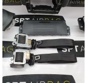 GOLF VI 6 CRUSCOTTO AIRBAG SET CINTURE DI SICUREZZA