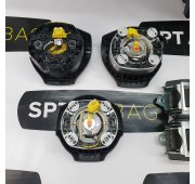 GOLF VI 6 DASHBOARD AIRBAG KIT SET BELTS